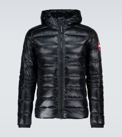 hot sale luxury Canada Goose Crofton Hoody jacket in black