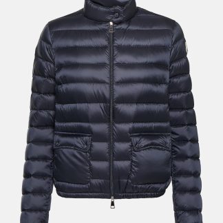 hot sale luxury Moncler Lans quilted down jacket in blue