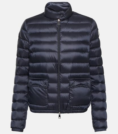 hot sale luxury Moncler Lans quilted down jacket in blue