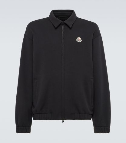 hot sale luxury Moncler Logo jacket in black