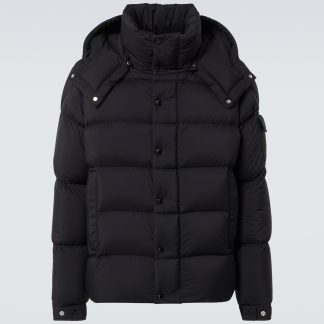 hot sale luxury Moncler Vezere quilted down jacket in black