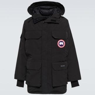 replica designer Canada Goose Expedition down parka in black