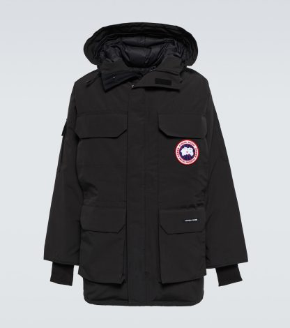 replica designer Canada Goose Expedition down parka in black