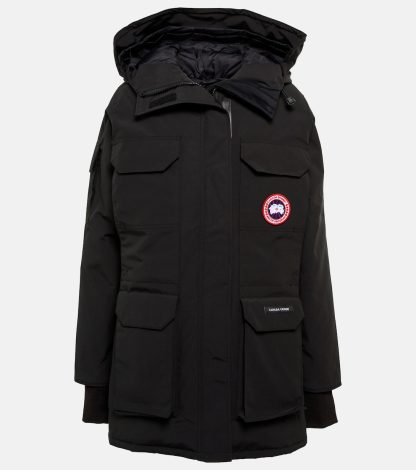 replica designer Canada Goose Expedition down parka in black