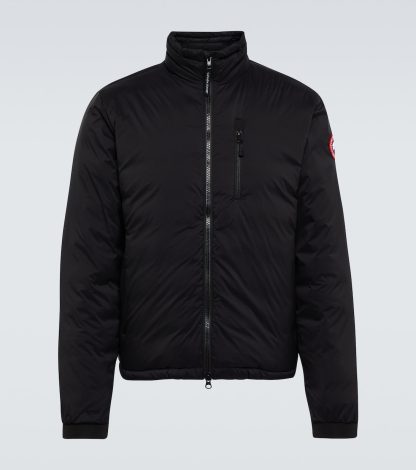 replica designer Canada Goose Lodge down jacket in black