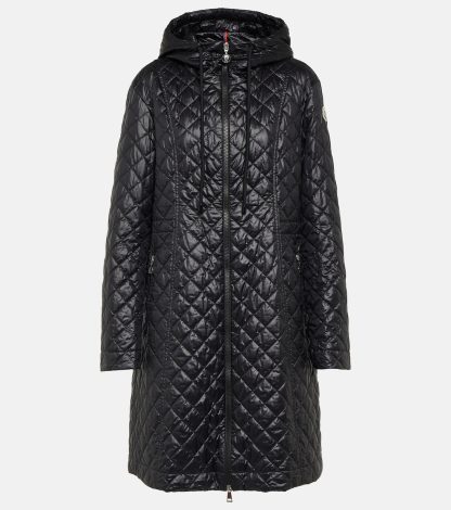 replica designer Moncler Bagnac down coat in black