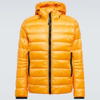 replica luxury Canada Goose Crofton down jacket in orange