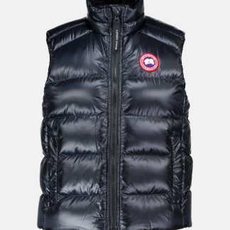 replica luxury Canada Goose Cypress down vest in black