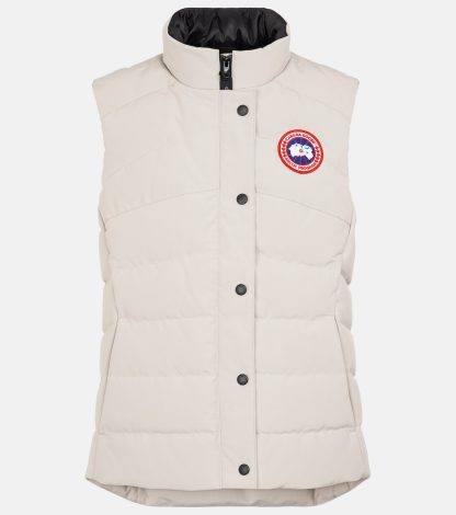 replica luxury Canada Goose Freestyle down vest in grey