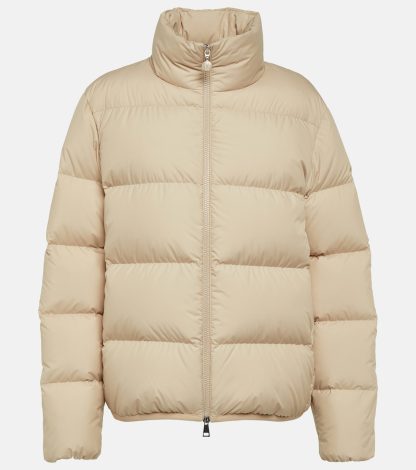 replica luxury Moncler Abbadia down jacket in beige