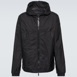 replica luxury Moncler Junichi rain jacket in black