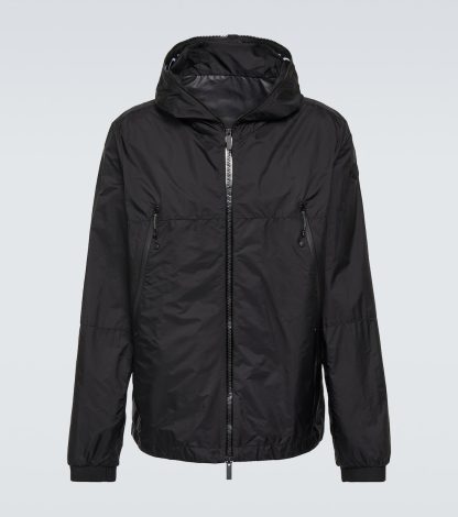 replica luxury Moncler Junichi rain jacket in black