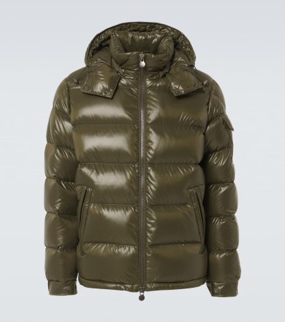 wholesale designer Moncler Maya down jacket in green