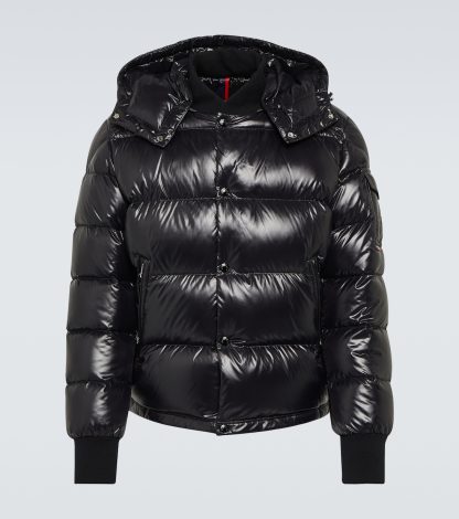 wholesale luxury Moncler Maljasset down jacket in black