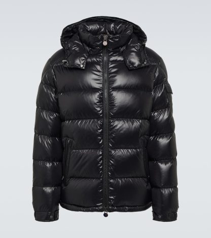 wholesale luxury Moncler Moncler Maya down jacket in black